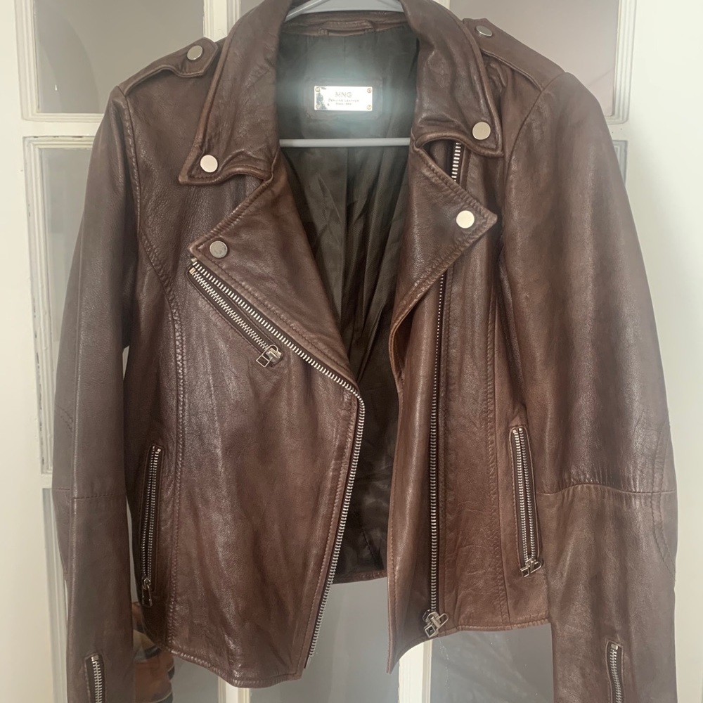 SOLD*** Moto Leather Jacket